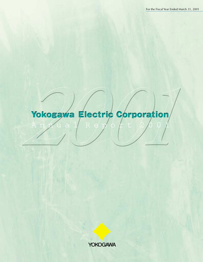 Thumbnail Yokogawa Electric Corporation Annual Report 2001