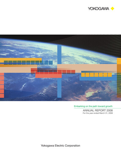 Thumbnail Yokogawa Electric Corporation Annual Report 2008