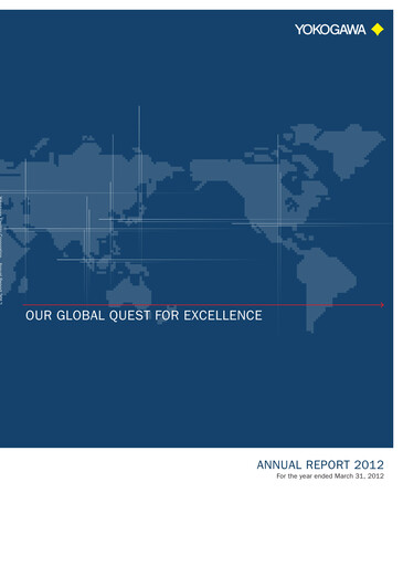 Thumbnail Yokogawa Electric Corporation Annual Report 2012