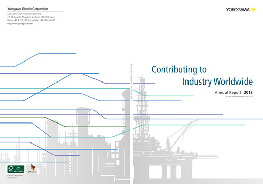 Thumbnail Yokogawa Electric Corporation Annual Report 2013