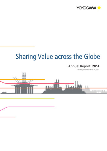 Thumbnail Yokogawa Electric Corporation Annual Report 2014