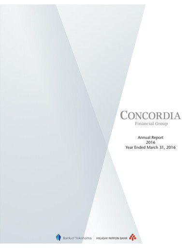 Thumbnail Concordia Financial Group Annual Report 2016