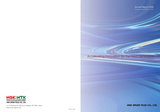 Thumbnail Niterra Annual Report 2009