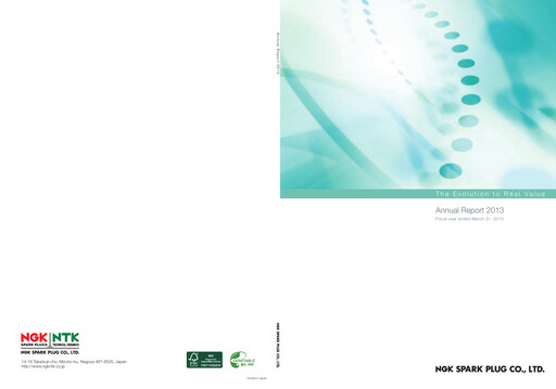 Thumbnail Niterra Annual Report 2013