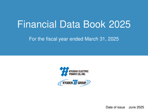 Thumbnail Kyushu Electric Power Company Financial Statement 2024-2025