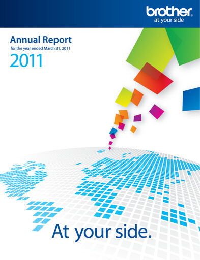 Thumbnail Brother Industries Annual Report 2011