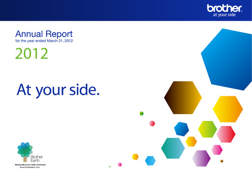 Thumbnail Brother Industries Annual Report 2012