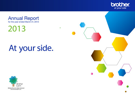 Thumbnail Brother Industries Annual Report 2013