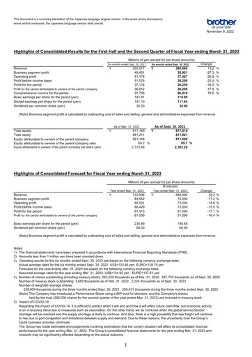 Thumbnail Brother Industries Quarterly Report 2023-q2