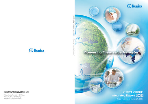 Thumbnail Kurita Water Industries Ltd. Integrated Report 2025