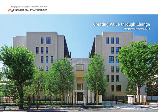 Thumbnail Nomura Real Estate Holdings Annual Report 2014