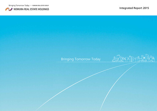 Thumbnail Nomura Real Estate Holdings Annual Report 2015