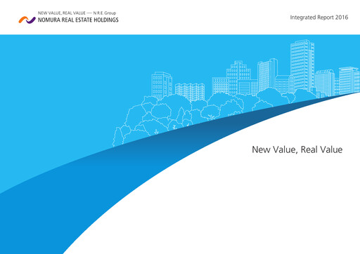 Thumbnail Nomura Real Estate Holdings Annual Report 2016