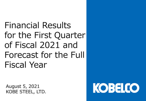 Thumbnail Kobe Steel Quarterly Report 2021-q1