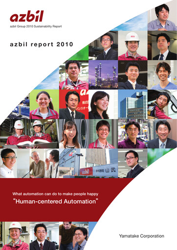 Thumbnail Azbil Corporation Annual Report 2010