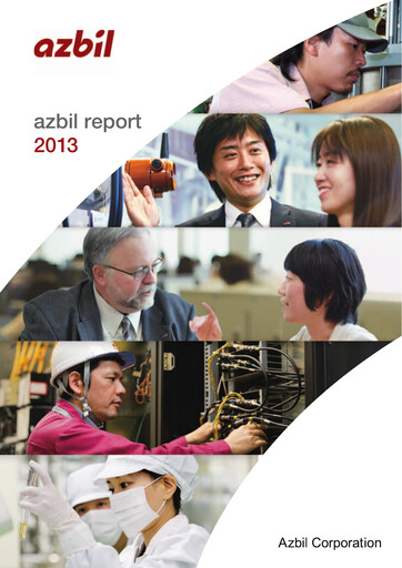 Thumbnail Azbil Corporation Annual Report 2013
