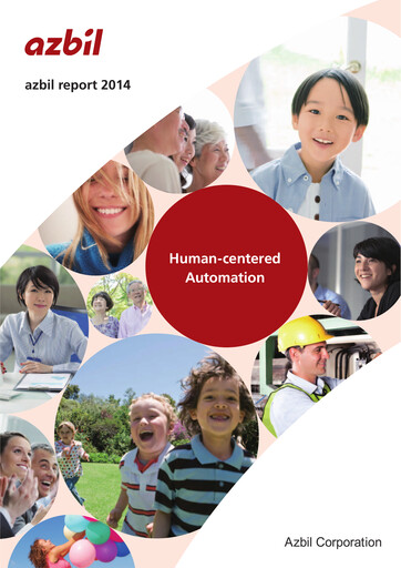 Thumbnail Azbil Corporation Annual Report 2014