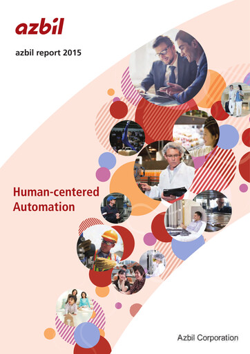 Thumbnail Azbil Corporation Annual Report 2015
