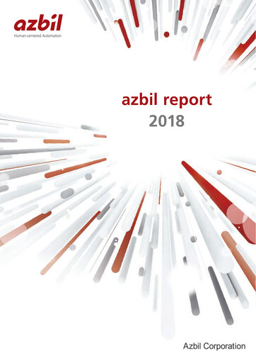 Thumbnail Azbil Corporation Annual Report 2018