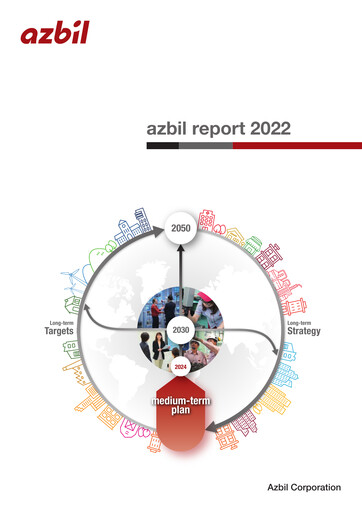 Thumbnail Azbil Corporation Annual Report 2022