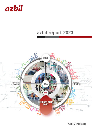 Thumbnail Azbil Corporation Annual Report 2023