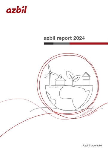 Thumbnail Azbil Corporation Annual Report 2024