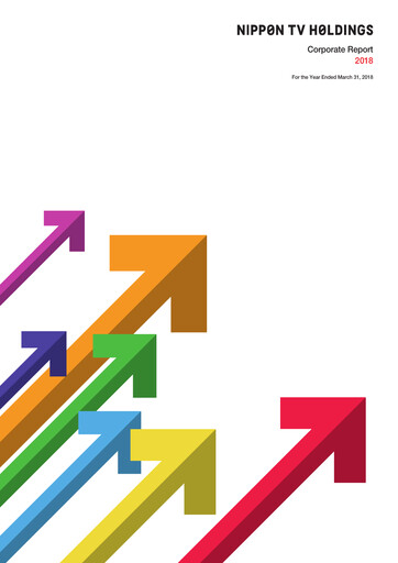 Thumbnail Nippon Television Holdings Annual Report 2018