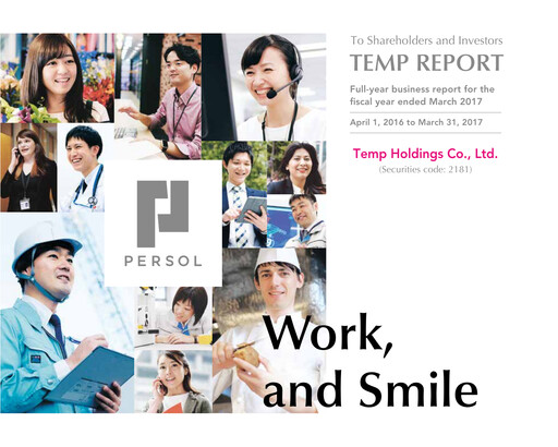 Thumbnail Persol Holdings Financial Report 2017