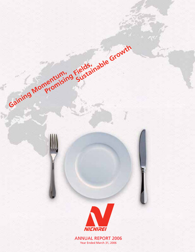 Thumbnail Nichirei Corporation Annual Report 2006