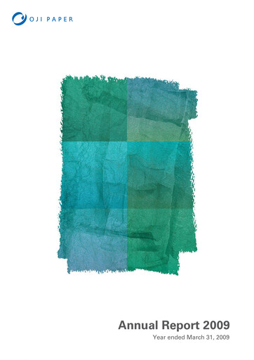Vorschaubild Oji Holdings Jahresbericht 2009