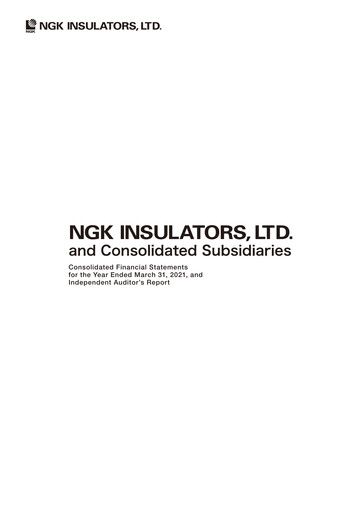 Thumbnail NGK Insulators Financial Statement fy2020