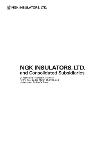 Thumbnail NGK Insulators Financial Statement fy2022