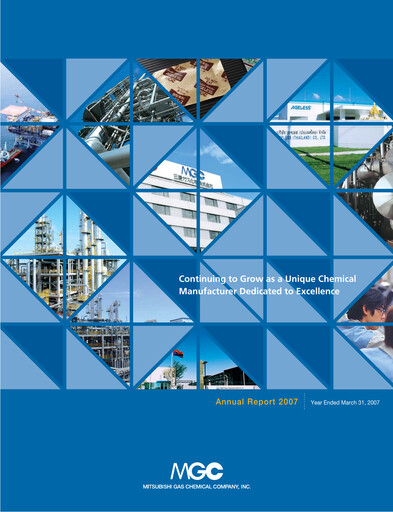 Thumbnail Mitsubishi Gas Chemical Company Annual Report 2007