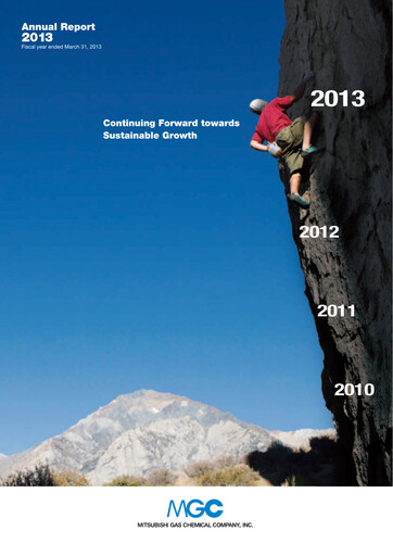 Thumbnail Mitsubishi Gas Chemical Company Annual Report 2013