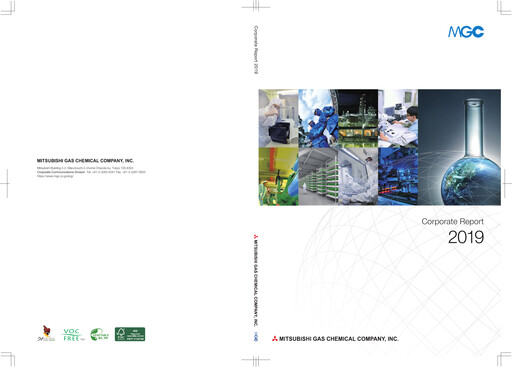Thumbnail Mitsubishi Gas Chemical Company Integrated Report 2019