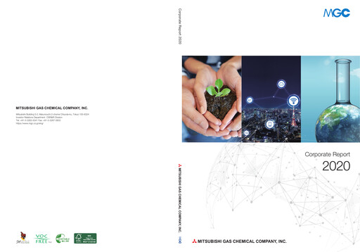 Thumbnail Mitsubishi Gas Chemical Company Integrated Report 2020