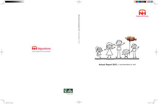 Thumbnail NH Foods (Nipponham) Annual Report 2015