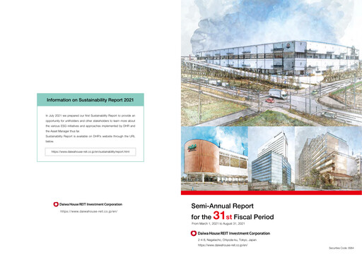 Thumbnail Daiwa House REIT Investment Corporation Half-year Report 2021-h1