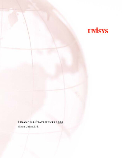 Thumbnail BIPROGY Financial Statement 1999