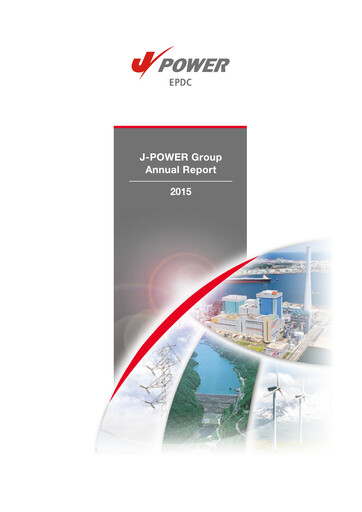 Thumbnail J-POWER (Electric Power Development) Annual Report 2015