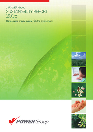 Thumbnail J-POWER (Electric Power Development) Sustainability Report 2008