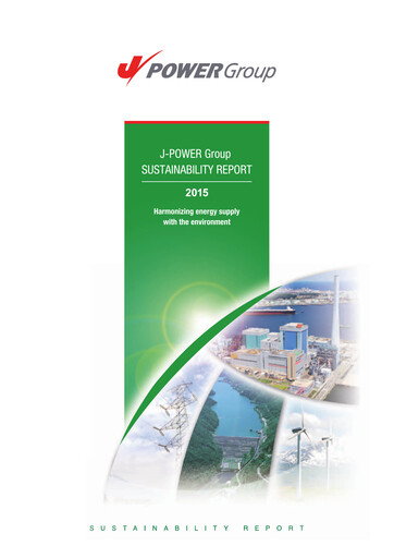 Thumbnail J-POWER (Electric Power Development) Sustainability Report 2015