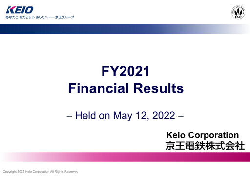 Miniature Keio Corporation Bilan financier fy2021