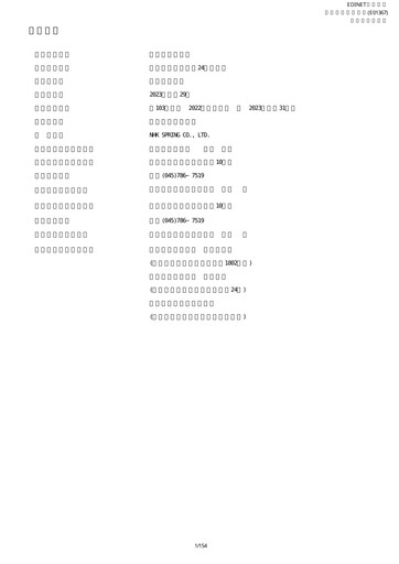Thumbnail NHK Spring Annual Report fy2022