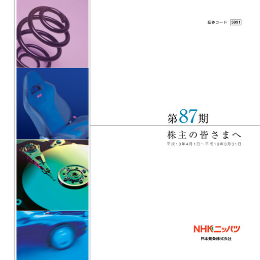 Miniature NHK Spring Rapport financier 2007