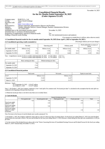 Thumbnail Rakus Co., Ltd. Half-year Report 2026-h1