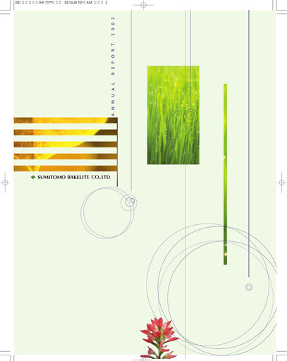 Thumbnail Sumitomo Bakelite Company Annual Report fy2003