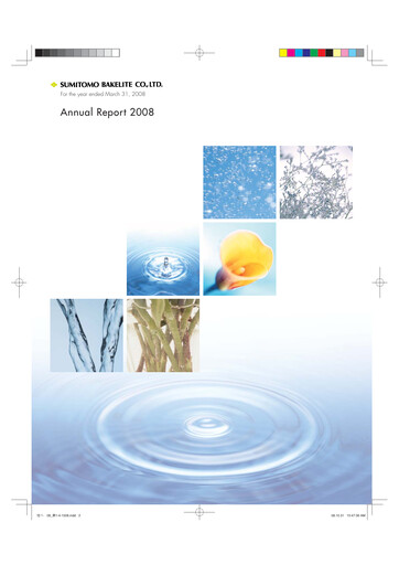 Thumbnail Sumitomo Bakelite Company Annual Report fy2008