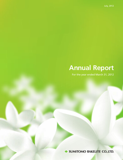 Thumbnail Sumitomo Bakelite Company Annual Report fy2012