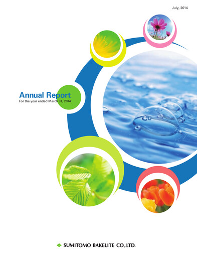 Thumbnail Sumitomo Bakelite Company Annual Report fy2014